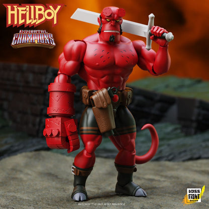 Hellboy Immortal Champions Actionfigur Hellboy 14 cm Image 2