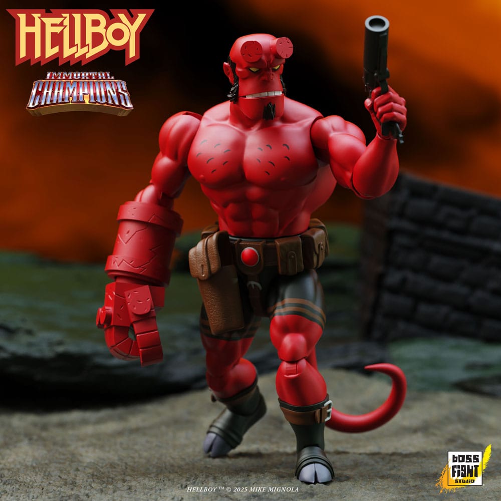 Hellboy Immortal Champions Actionfigur Hellboy 14 cm Image 3