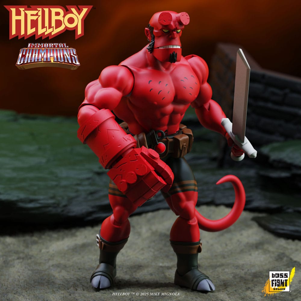 Hellboy Immortal Champions Actionfigur Hellboy 14 cm Image 5