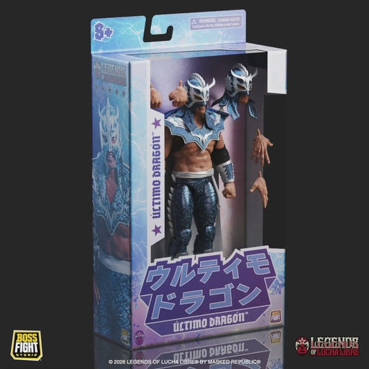 Legends of Lucha Libre Signature Series Actionfigur 1/12 Ultimo Dragon 11 cm Image 2