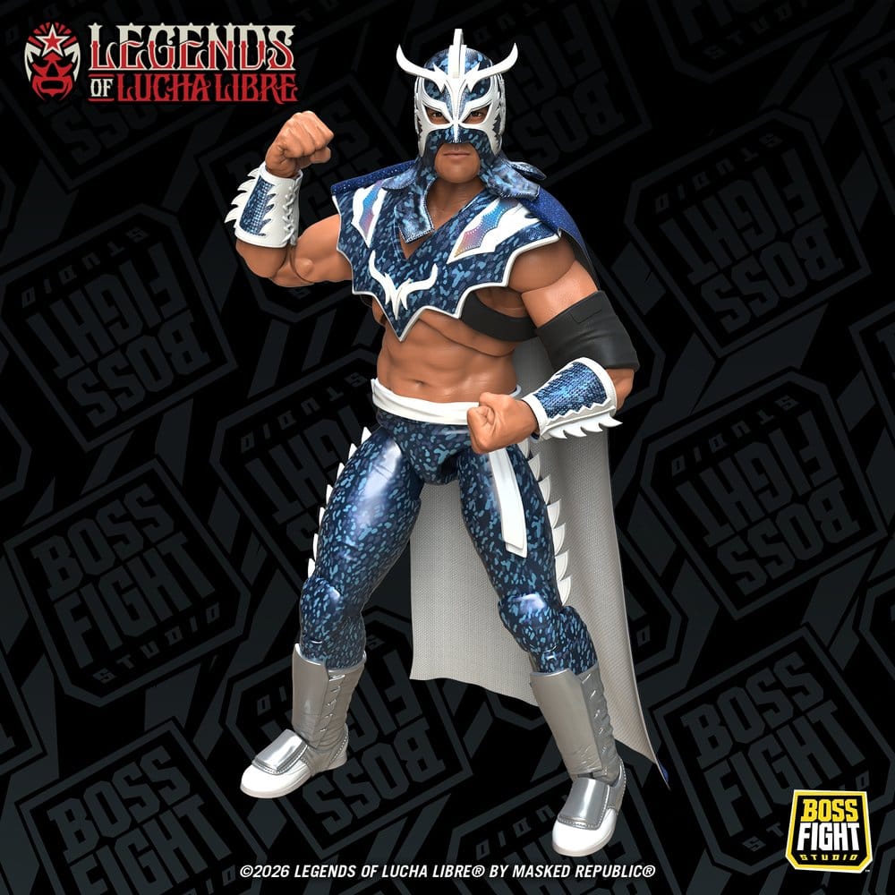 Legends of Lucha Libre Signature Series Actionfigur 1/12 Ultimo Dragon 11 cm Image 4