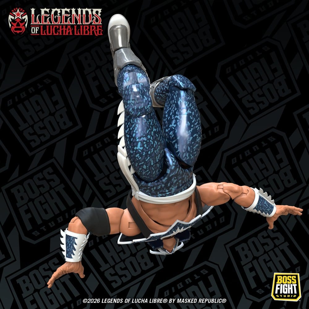 Legends of Lucha Libre Signature Series Actionfigur 1/12 Ultimo Dragon 11 cm Image 6