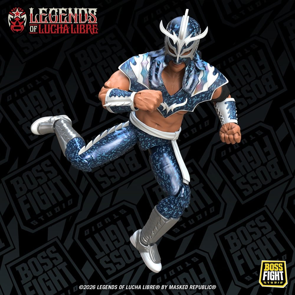 Legends of Lucha Libre Signature Series Actionfigur 1/12 Ultimo Dragon 11 cm Image 7