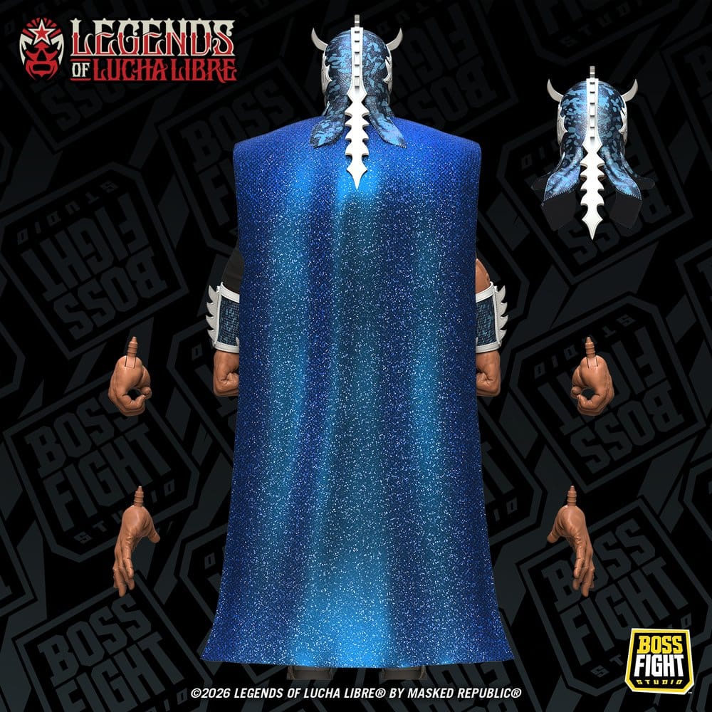 Legends of Lucha Libre Signature Series Actionfigur 1/12 Ultimo Dragon 11 cm Image 9