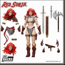 Red Sonja Epic H.A.C.K.S. Actionfigur Red Sonja Image 2