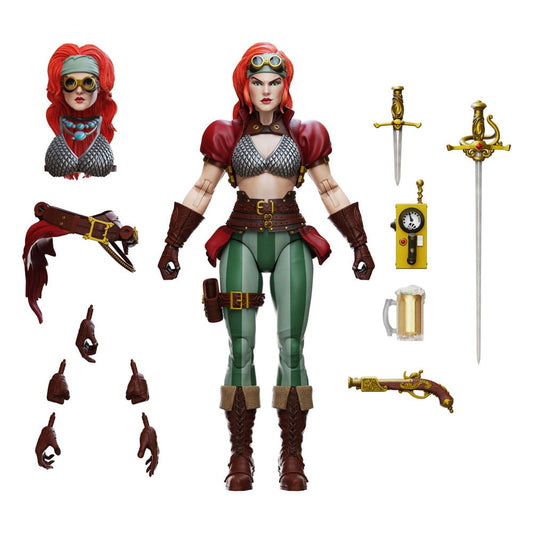 Epic H.A.C.K.S. Actionfigur 1/12 Red Sonja Steampunk Image 2