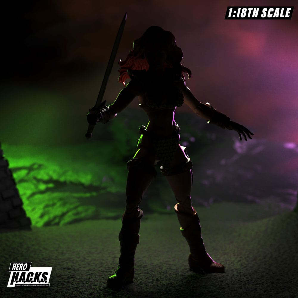 Red Sonja Hero H.A.C.K.S. Actionfigur Red Sonja Image 4