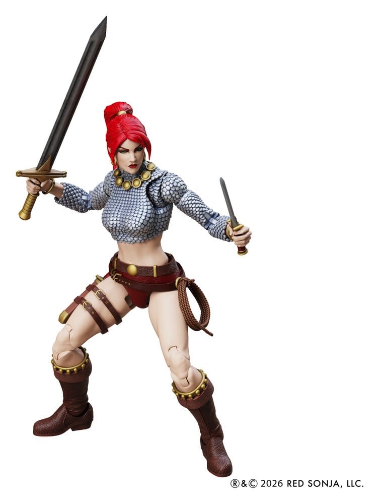 Red Sonja Epic H.A.C.K.S. Actionfigur 1/12 Scale Immortal Red Sonja Image 4