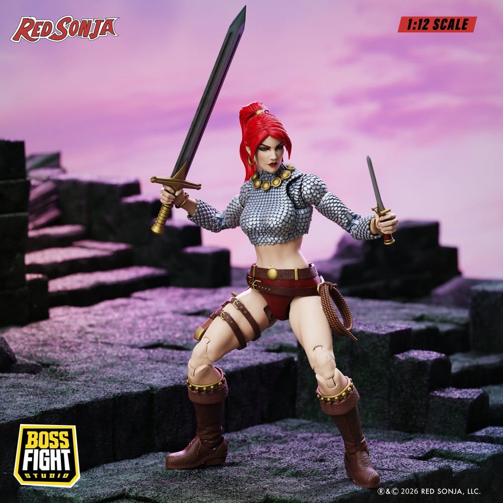 Red Sonja Epic H.A.C.K.S. Actionfigur 1/12 Scale Immortal Red Sonja Image 9