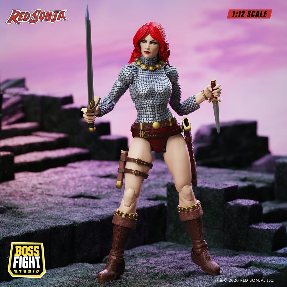 Red Sonja Epic H.A.C.K.S. Actionfigur 1/12 Scale Immortal Red Sonja Image 10