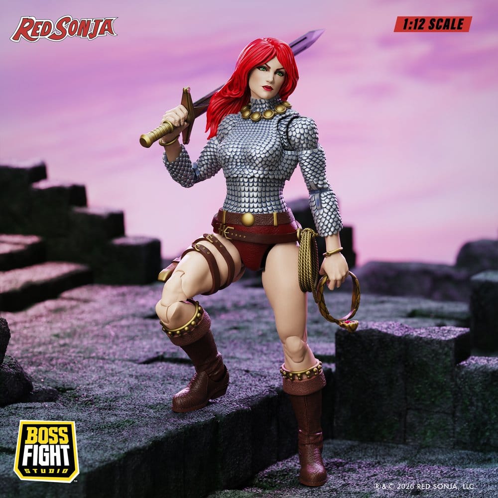 Red Sonja Epic H.A.C.K.S. Actionfigur 1/12 Scale Immortal Red Sonja Image 11