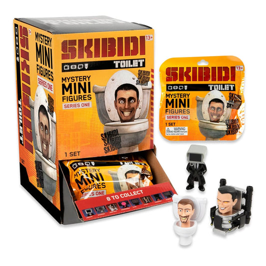 Skibidi Toilet Minifiguren 6 cm Series 1 Display (24) Image 1