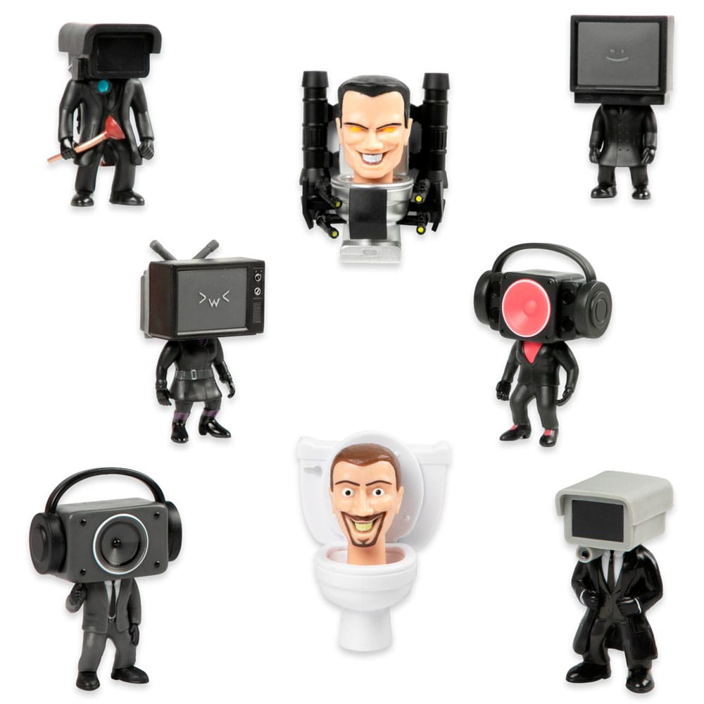Skibidi Toilet Figuren 11 cm Series 1 Display (9) Image 8