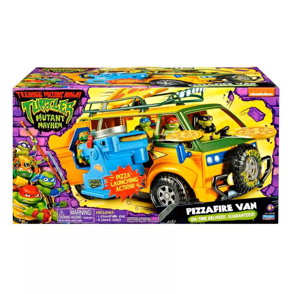 Teenage Mutant Ninja Turtles: Mutant Mayhem Fahrzeug Pizzafire Van 20 cm Image 6