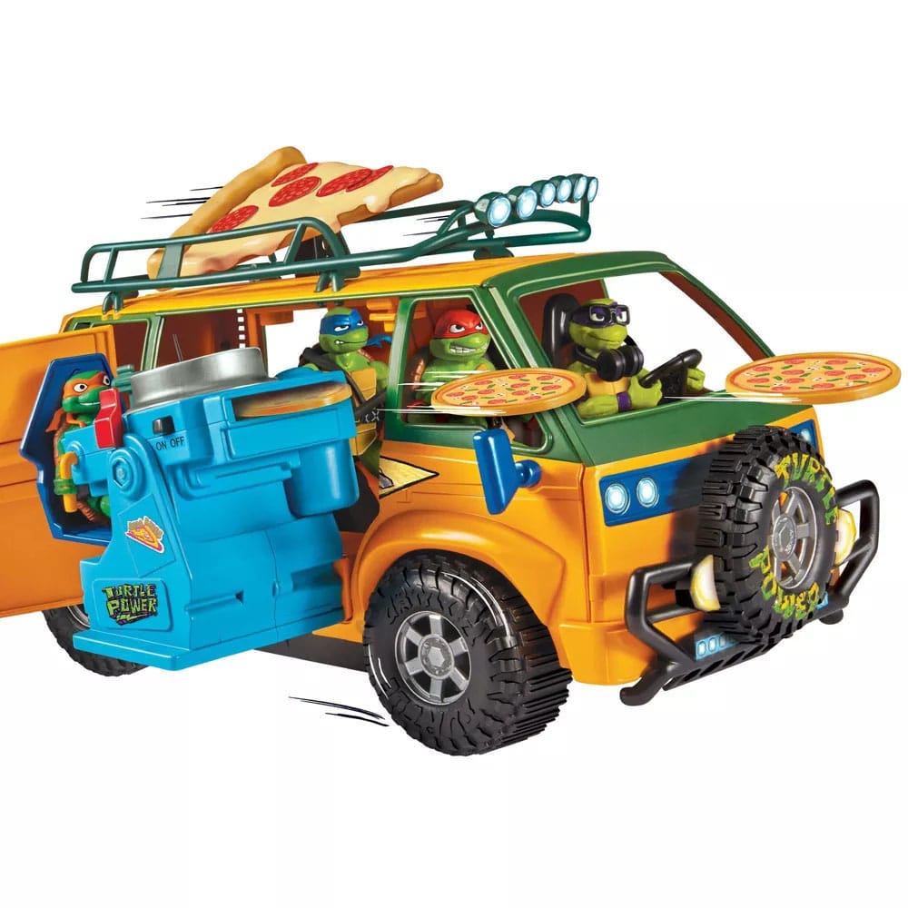 Teenage Mutant Ninja Turtles: Mutant Mayhem Fahrzeug Pizzafire Van 20 cm Image 7