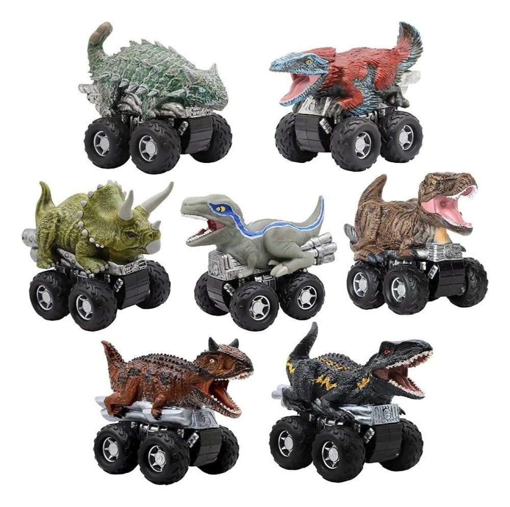 Jurassic World Zoom Riders Fahrzeug mit Actionfigur Sortiment (24) Image 1