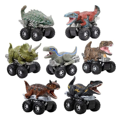 Jurassic World Zoom Riders Fahrzeug mit Actionfigur Sortiment (24) Image 1