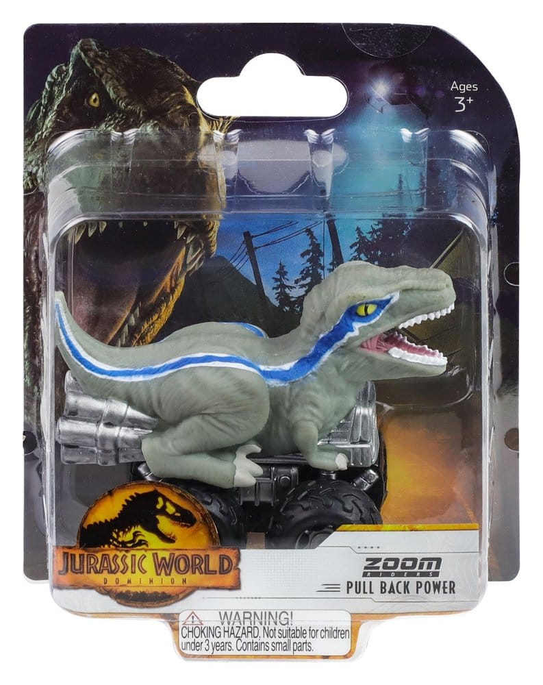 Jurassic World Zoom Riders Fahrzeug mit Actionfigur Sortiment (24) Image 6