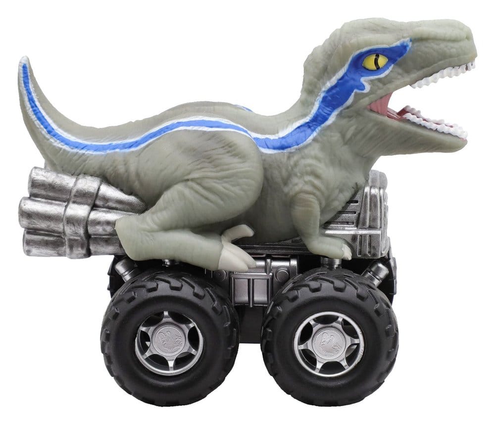 Jurassic World Zoom Riders Fahrzeug mit Actionfigur Sortiment (24) Image 7