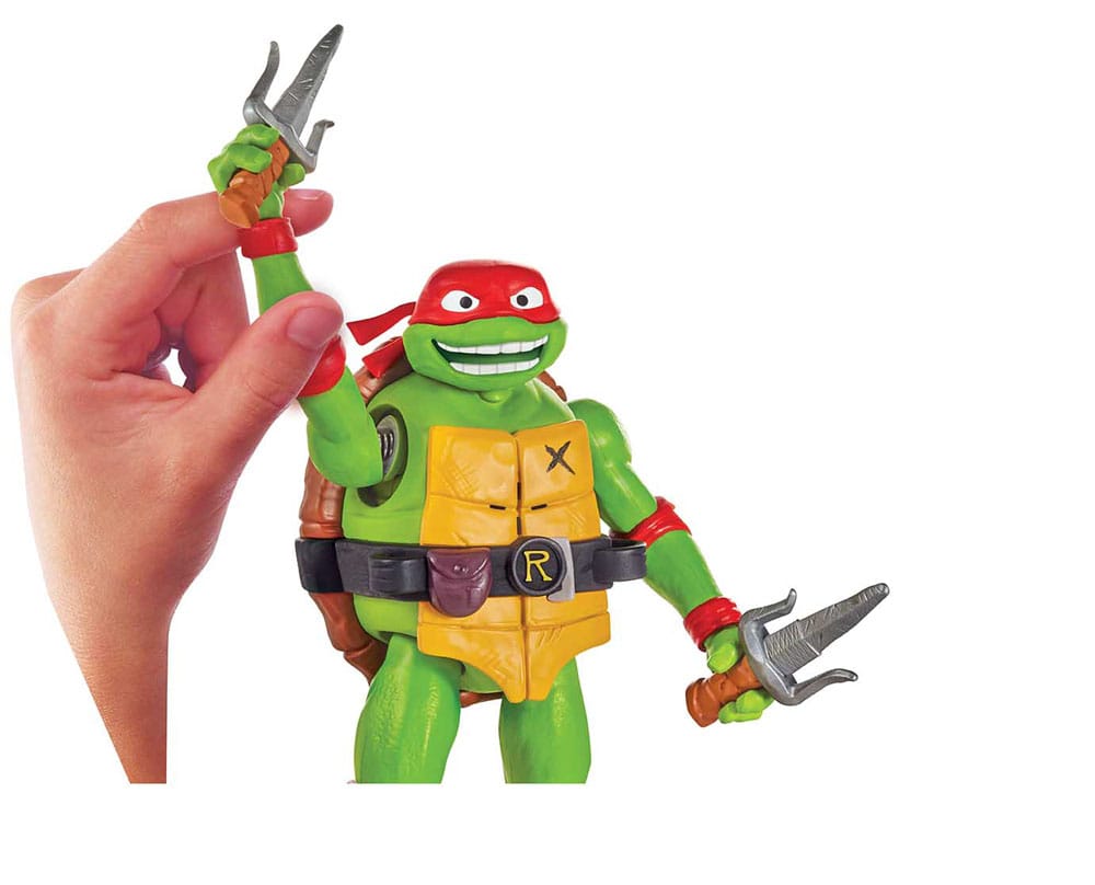 Teenage Mutant Ninja Turtles: Mutant Mayhem Ninja Shouts Action Figur Raphael 14 cm Image 3