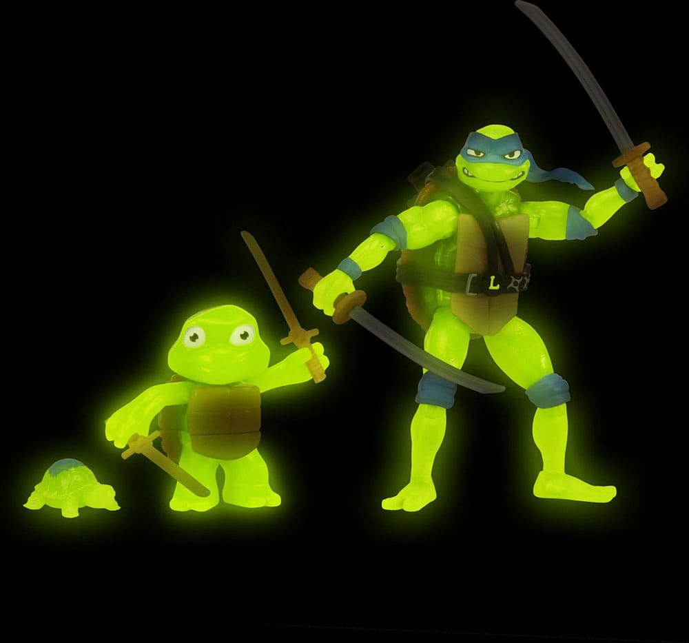 Teenage Mutant Ninja Turtles: Mutant Mayhem Actionfiguren 3er-Pack Leonardo Evolution 10 cm Image 2