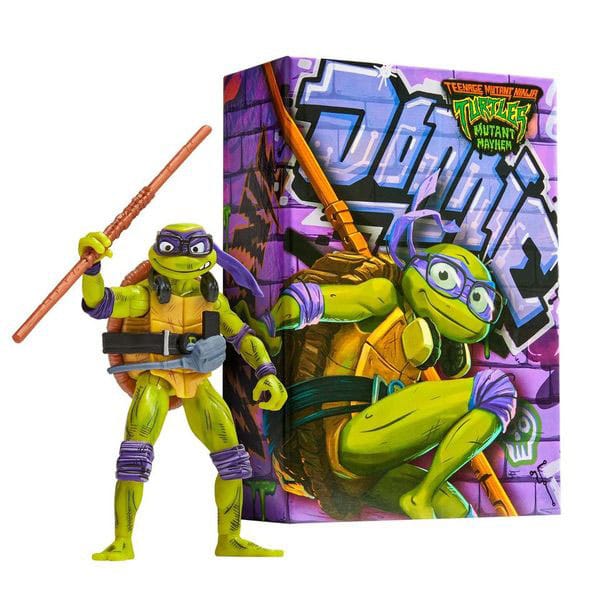 Teenage Mutant Ninja Turtles: Mutant Mayhem Action Figur Comic Con Donatello 18 cm Image