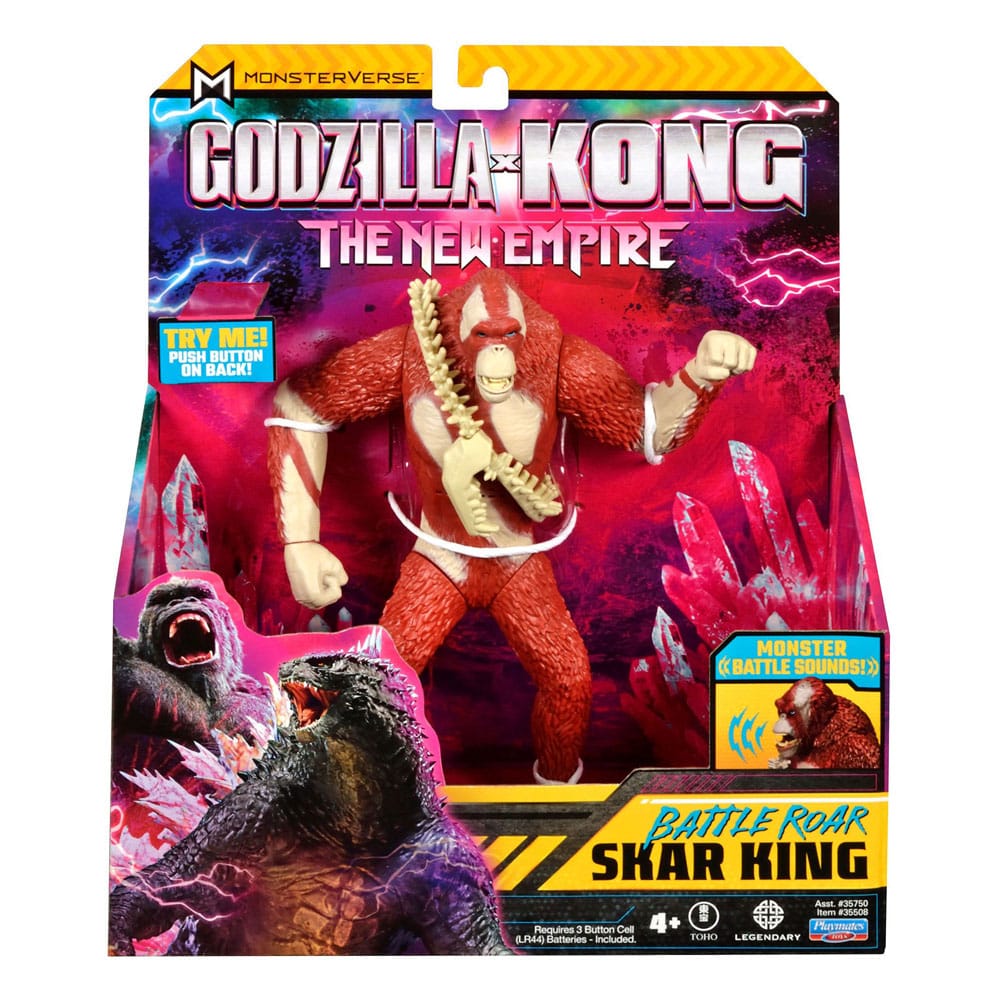 Godzilla x Kong: The New Empire Battle Roar Actionfigur Skar King 18 cm Image 2