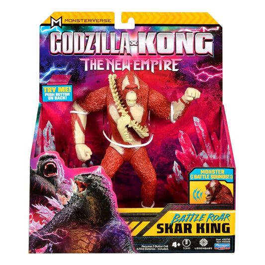 Godzilla x Kong: The New Empire Battle Roar Actionfigur Skar King 18 cm Image 2