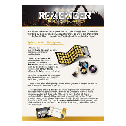 Remember The Music Brettspiel *Deutsche Version* Image 3