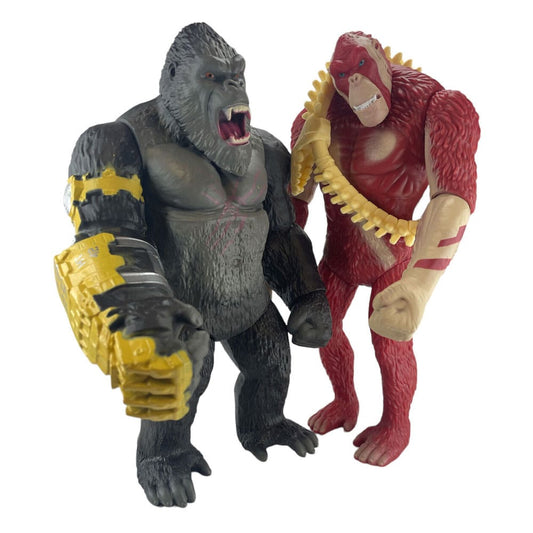 Godzilla x Kong: The New Empire Diorama 2er Pack Kong vs Skar 15 cm Image 1