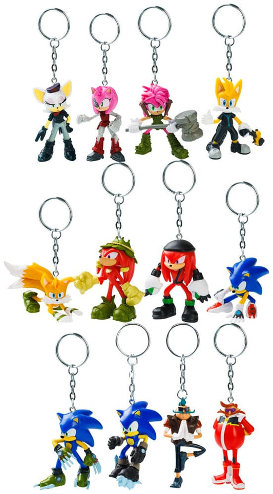 Sonic Prime Schlüsselanhänger 7 cm Display (12) Image 1