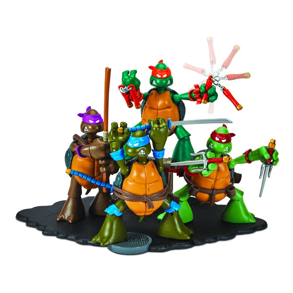 Teenage Mutant Ninja Turtles Actionfiguren 40th Anniversary 10 cm Sortiment (8) Image 1