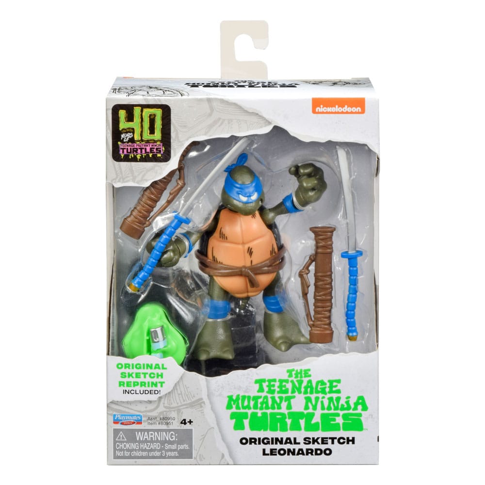 Teenage Mutant Ninja Turtles Actionfiguren 40th Anniversary 10 cm Sortiment (8) Image 3