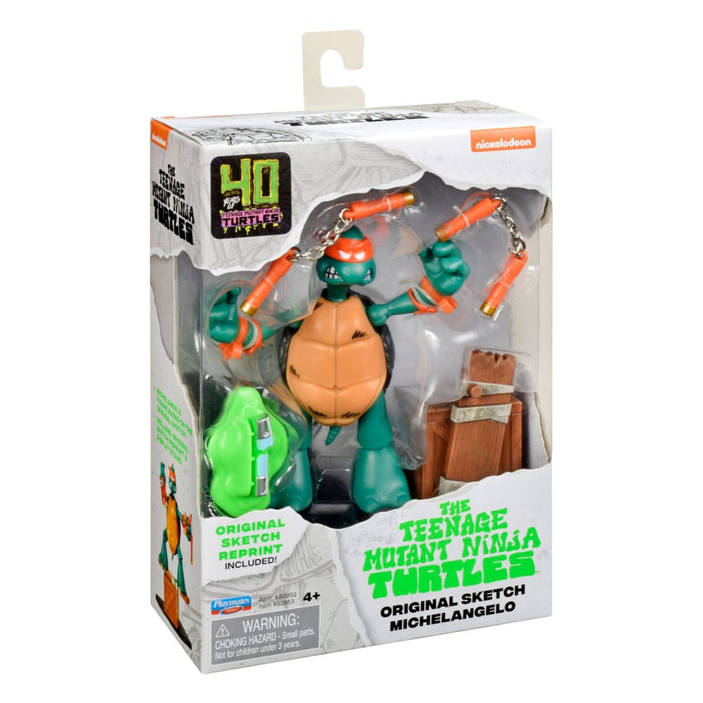 Teenage Mutant Ninja Turtles Actionfiguren 40th Anniversary 10 cm Sortiment (8) Image 10