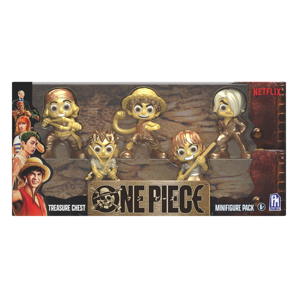 One Piece Minifiguren Set Gold 6 cm Image 1