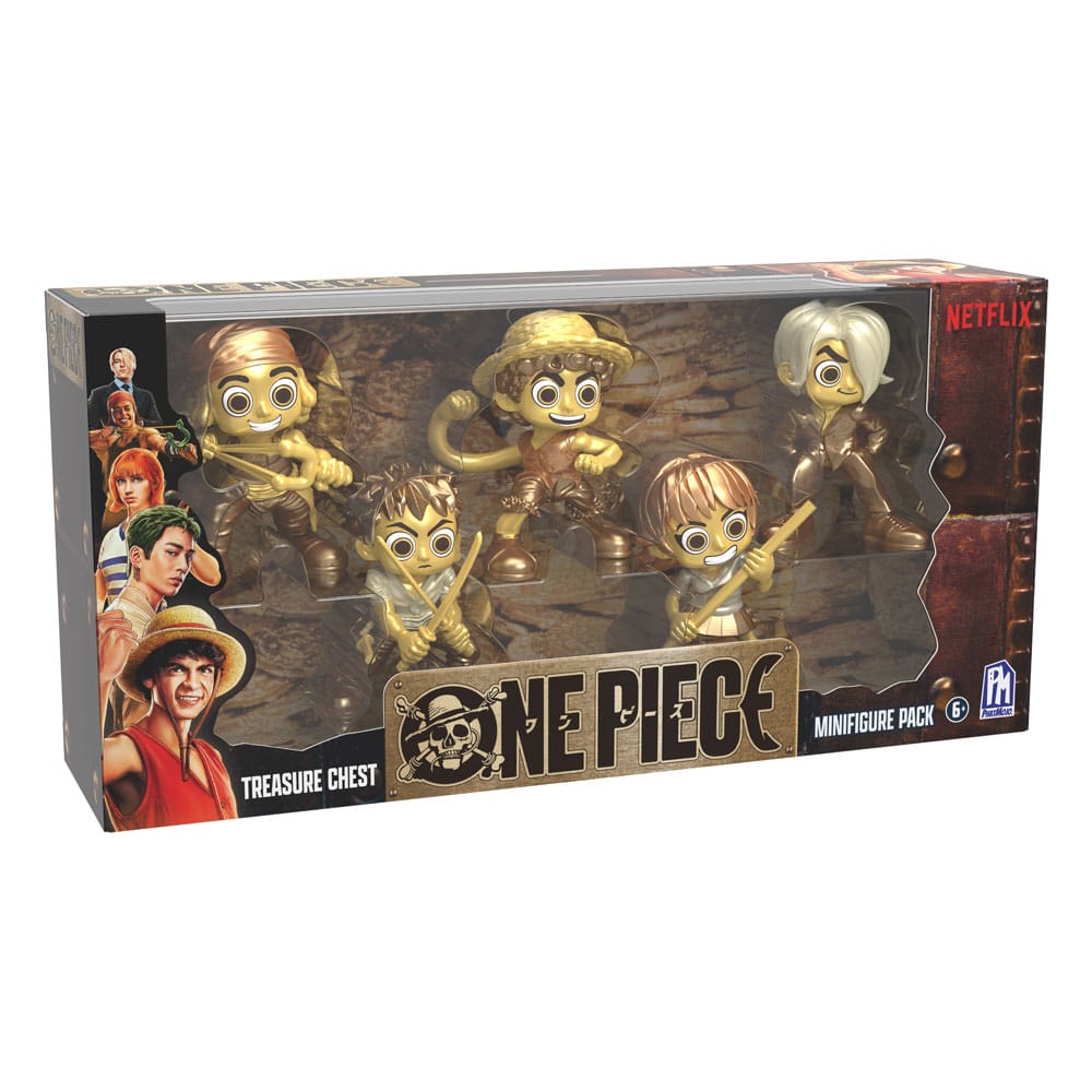One Piece Minifiguren Set Gold 6 cm Image 2