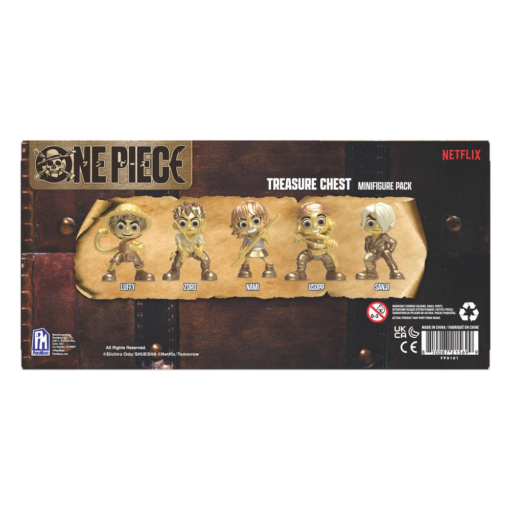 One Piece Minifiguren Set Gold 6 cm Image 3