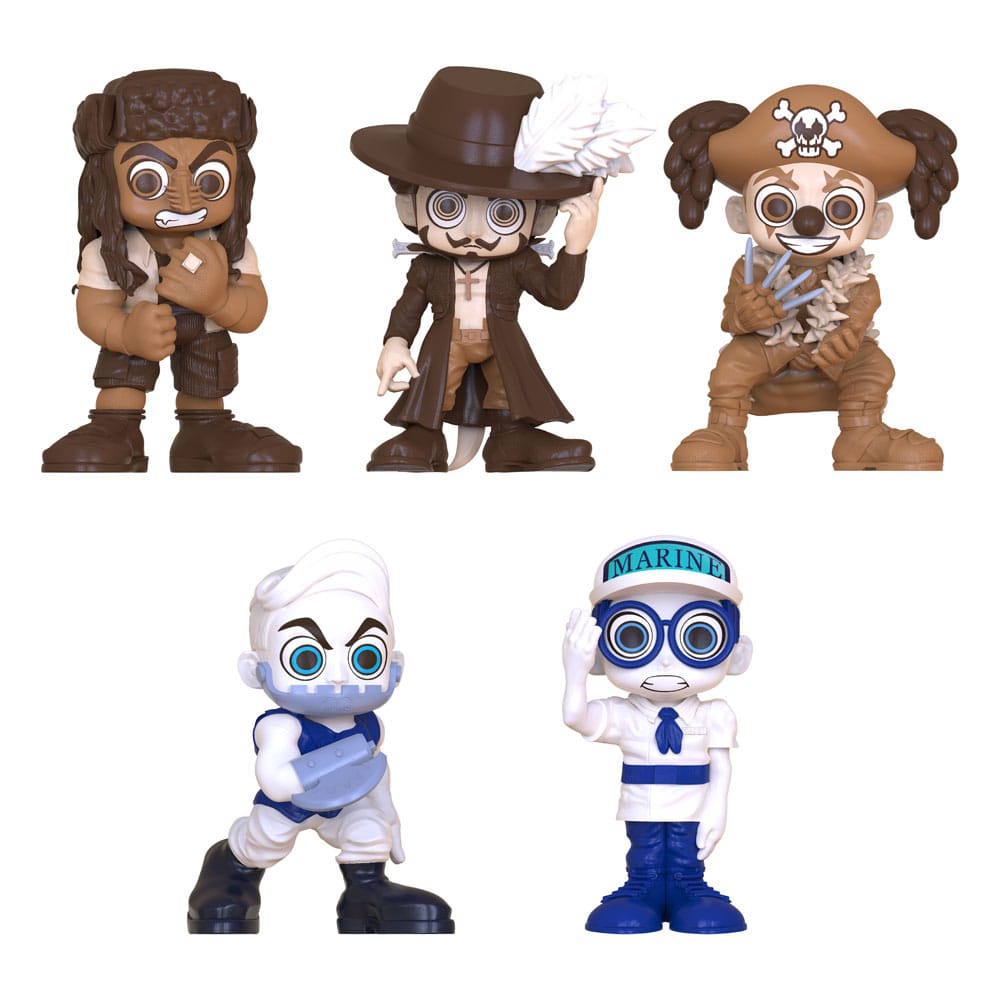 One Piece Minifiguren Set Prates & Marines 6 cm Image 4