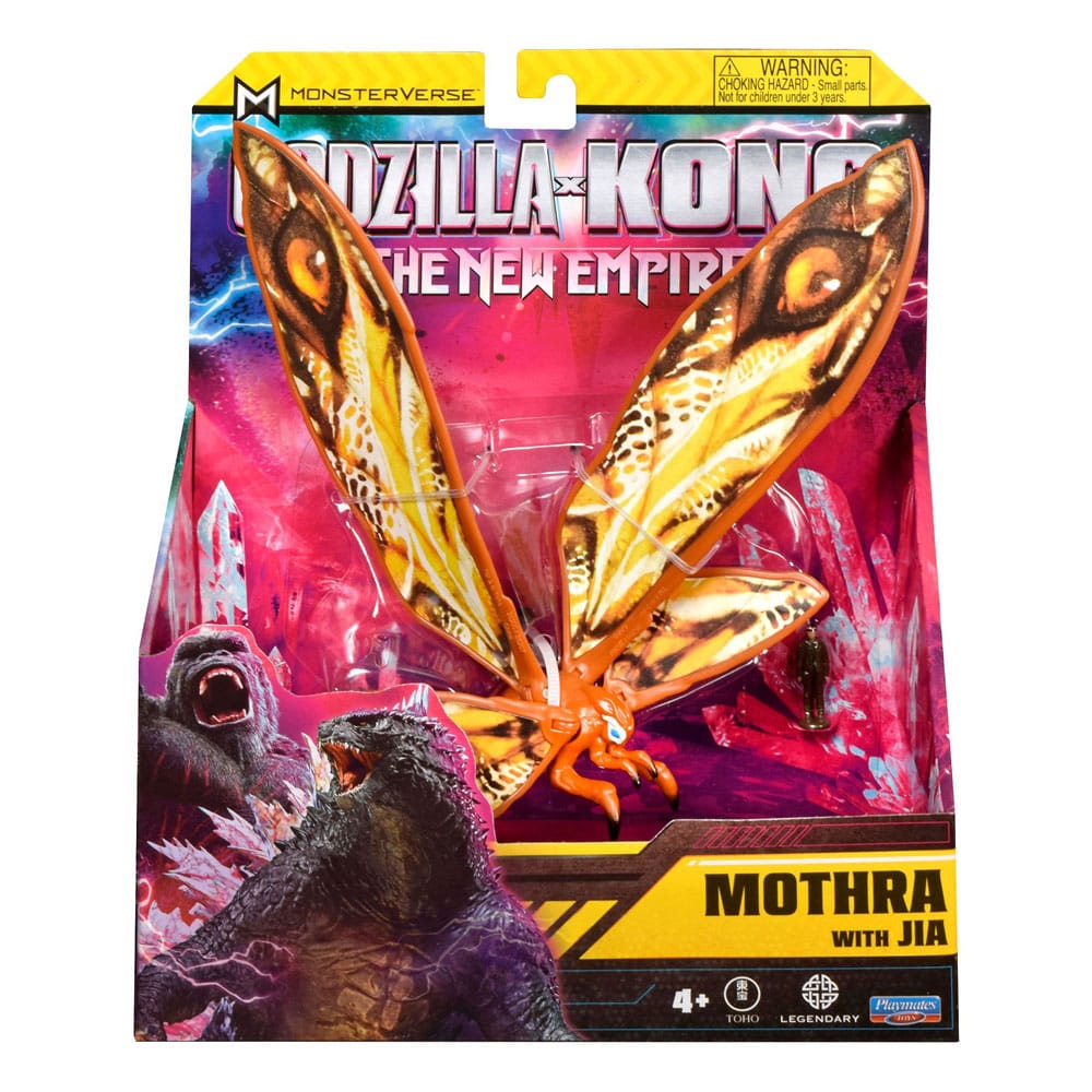 Godzilla x Kong: The New Empire Actionfigur Mothra with Jiva 15 cm Image 3