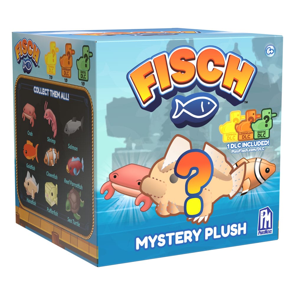 Fisch Plüschfiguren 10 cm Display (9) Image 1