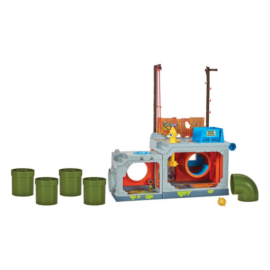 Teenage Mutant Ninja Turtles Gebäude Secret Sewer Lid Playset Mutant Module heo EU Exclusive 30 cm Image 2