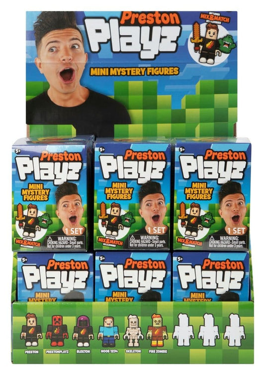 Preston Playz Minifiguren Series 1 Blind Box Display (12) Image 1