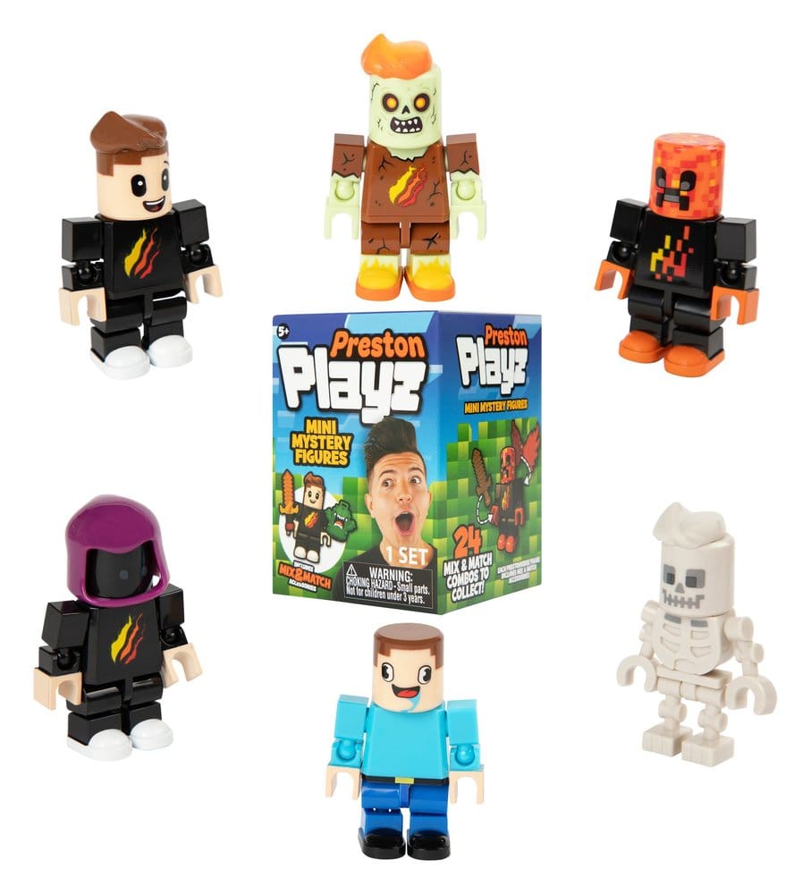 Preston Playz Minifiguren Series 1 Blind Box Display (12) Image 2
