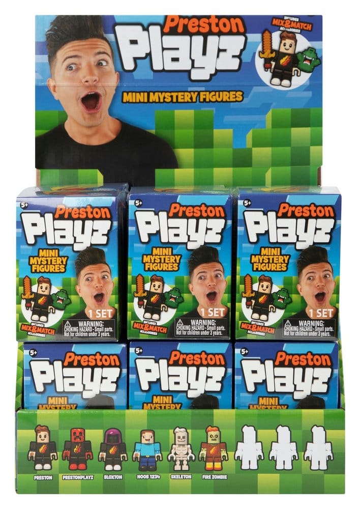 Preston Playz Minifiguren Series 1 Blind Box Display (12) Image 1