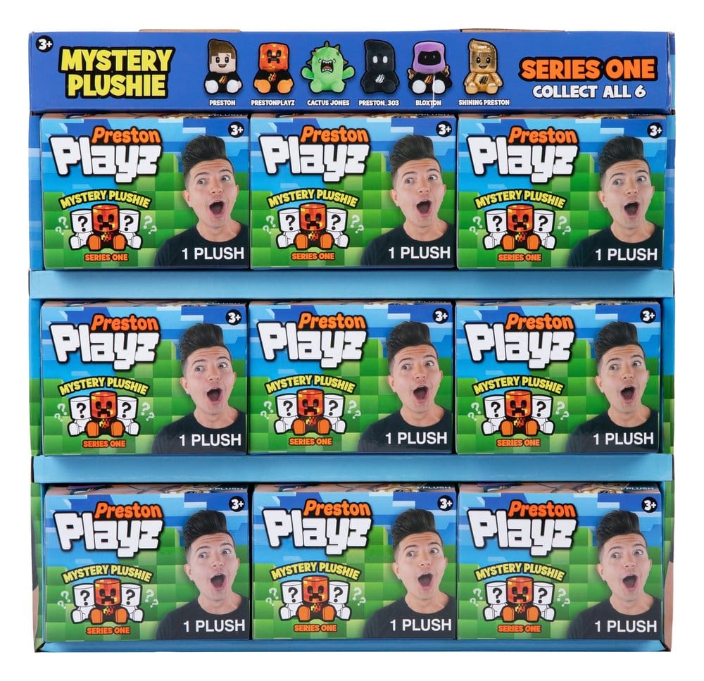 Preston Playz Mini Plüsch Series 1 Blind Box Display (9) Image 1