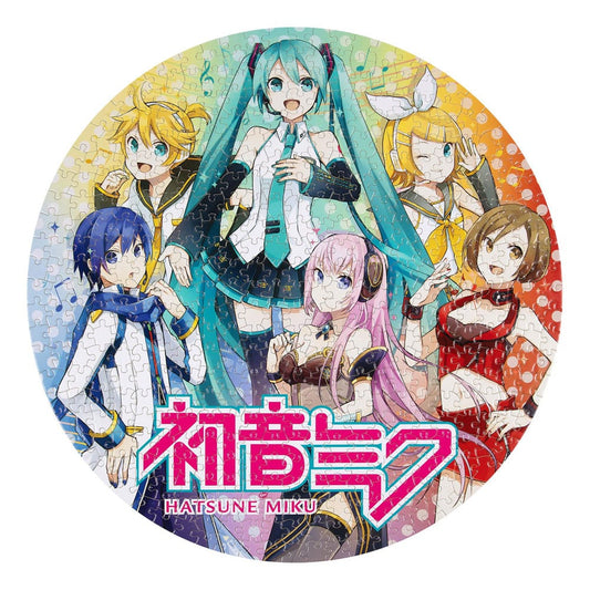 Hatsune Miku Jigsaw Puzzle Rund 500 Teile Image 1