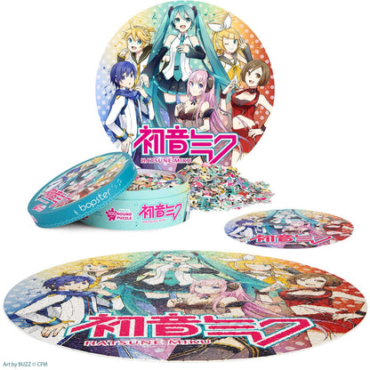 Hatsune Miku Jigsaw Puzzle Rund 500 Teile Image 4