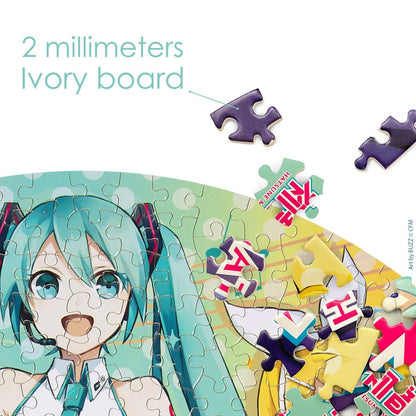 Hatsune Miku Jigsaw Puzzle Rund 500 Teile Image 5