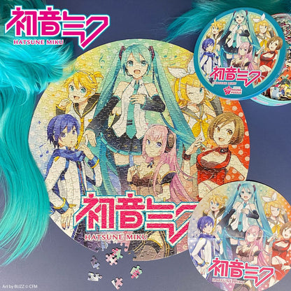 Hatsune Miku Jigsaw Puzzle Rund 500 Teile Image 8
