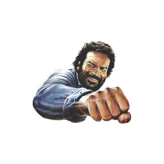 Bud Spencer 3D Blechschild Bud Spencer Faust 45 x 45 cm Image